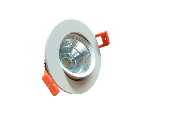 CRIUS Ronde Spot 5W 3000k Wit Verstelbaar inclusief driver Fase-dimmen