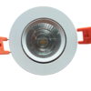 CRIUS Ronde Spot 5W 3000k Wit Verstelbaar inclusief driver Fase-dimmen