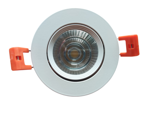 CRIUS Ronde Spot 5W 3000k Wit Verstelbaar inclusief driver Fase-dimmen