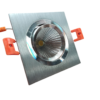CRIUS Vierkant Verstelbare Spot 5W 3000k Aluminium inclusief driver Fase-dimmen