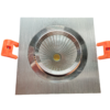 CRIUS Vierkant Verstelbare Spot 5W 3000k Aluminium inclusief driver Fase-dimmen