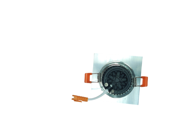 CRIUS Vierkant Verstelbare Spot 5W 3000k Aluminium inclusief driver Fase-dimmen