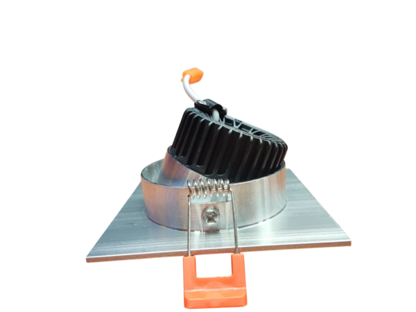 CRIUS Vierkant Verstelbare Spot 5W 3000k Aluminium inclusief driver Fase-dimmen