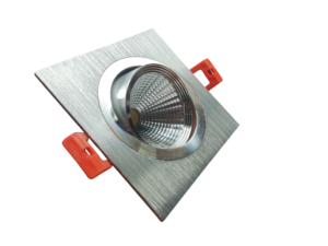CRIUS Vierkant Verstelbare Spot 5W 3000k Aluminium inclusief driver Fase-dimmen