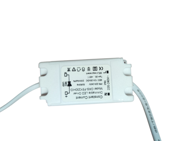 CRIUS Vierkant Spot 5W 3000k Aluminium inclusief driver Fase-dimmen