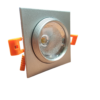 CRIUS Vierkant Spot 5W 3000k Aluminium inclusief driver Fase-dimmen