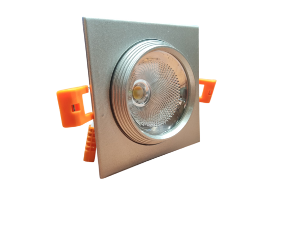 CRIUS Vierkant Spot 5W 3000k Aluminium inclusief driver Fase-dimmen