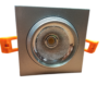 CRIUS Vierkant Spot 5W 3000k Aluminium inclusief driver Fase-dimmen