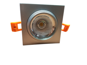 CRIUS Vierkant Spot 5W 3000k Aluminium inclusief driver Fase-dimmen