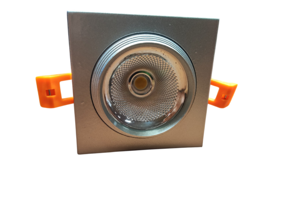 CRIUS Vierkant Spot 5W 3000k Aluminium inclusief driver Fase-dimmen