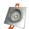 CRIUS Vierkant Spot 5W 3000k Aluminium inclusief driver Fase-dimmen