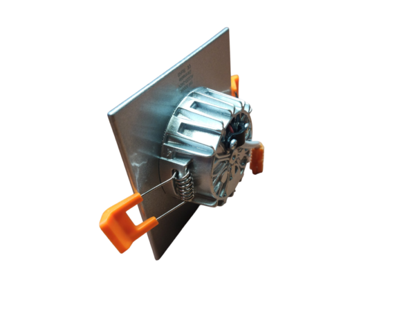 CRIUS Vierkant Spot 5W 3000k Aluminium inclusief driver Fase-dimmen