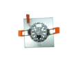 CRIUS Vierkant Spot 5W 3000k Aluminium inclusief driver Fase-dimmen