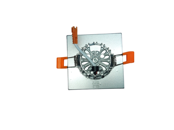 CRIUS Vierkant Spot 5W 3000k Aluminium inclusief driver Fase-dimmen