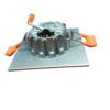 CRIUS Vierkant Spot 5W 3000k Aluminium inclusief driver Fase-dimmen