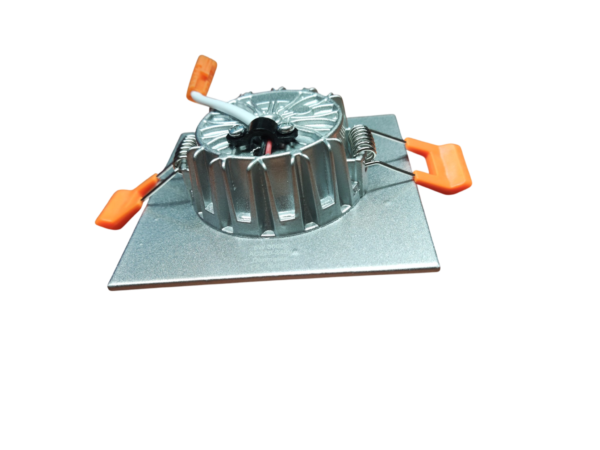 CRIUS Vierkant Spot 5W 3000k Aluminium inclusief driver Fase-dimmen