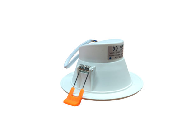 Downlight IP41 7w 3000k Gatmaat 9,5cm Buitendiameter 11,5cm -O