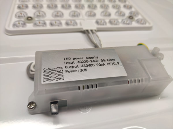 Plafonniere 36W CCT 3000-4000-6500k 3900lm Ster effect