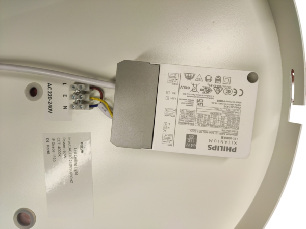 CRIUS Plafonnière 60W 4000K 4800lm inclusief geïntegreerde philips driver