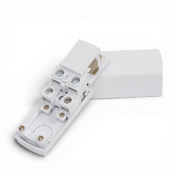 CRIUS-CR78083_____aansluitblok wit Invoerblok 3 fase track rail Wit