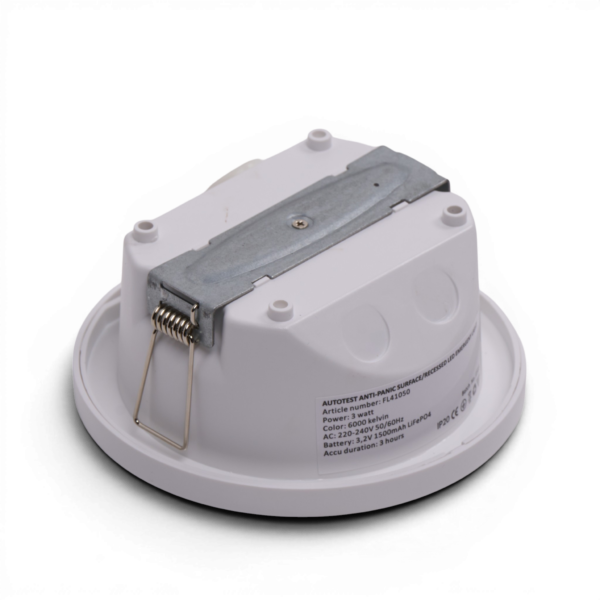 CRIUS_8508034____X106 4 Opbouw/Inbouw nood 3W 6000k 3uur Wit