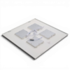 CRIUS_CR204238-CCT 2 CRIUS UGR16 Paneel 60x60cm 40W CCT 3000K-4000K